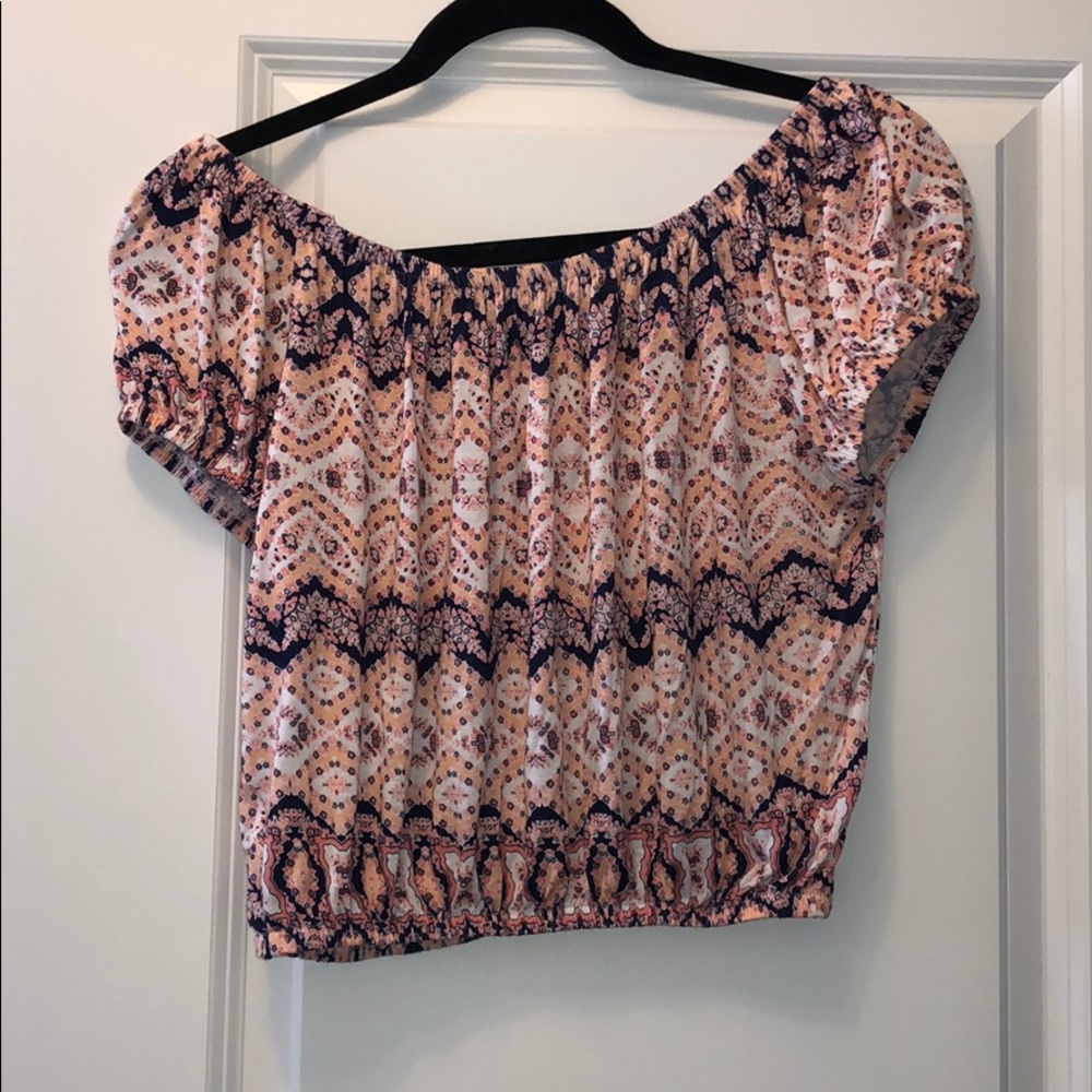 Pink/Blue blouse